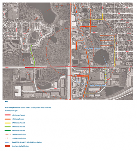 Sand Lake Road - Walkability