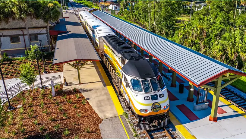 DeLand Amtrak Station Platform