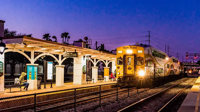 Orlando Health/Amtrak Station Platform